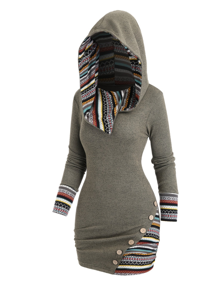Marsha | Hooded Knit Dress