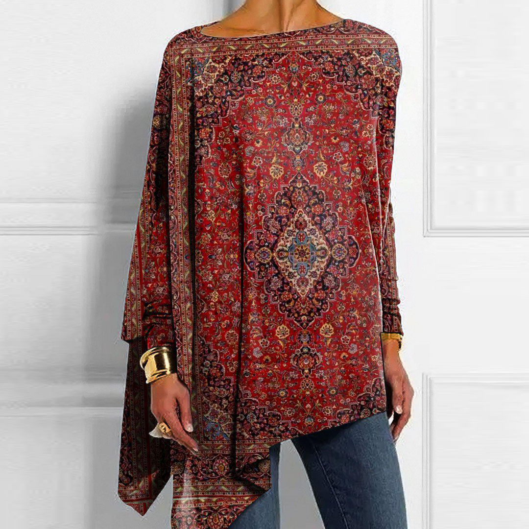 Presley – Boatneck Long-Sleeve Top