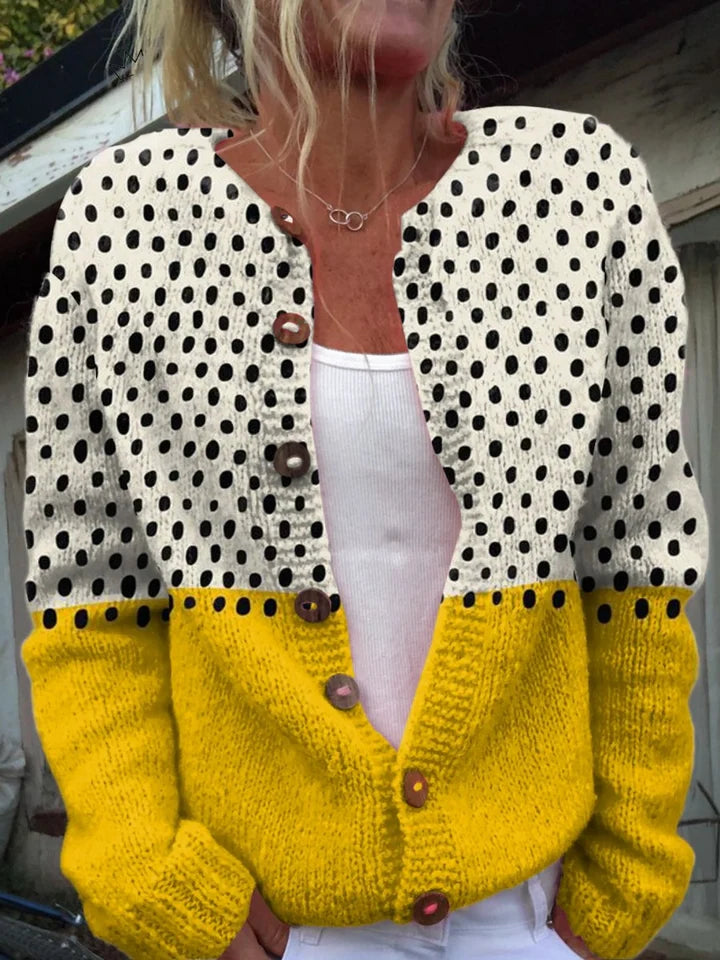 Anouk™ | Vintage Knit Cardigan Sweater
