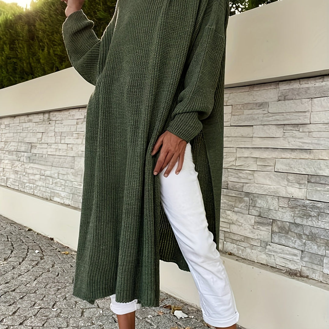 Jocelyn | Hooded Knit Sweater Dress