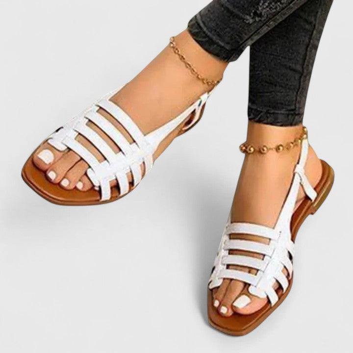 Loredana | Strappy Flat Sandals