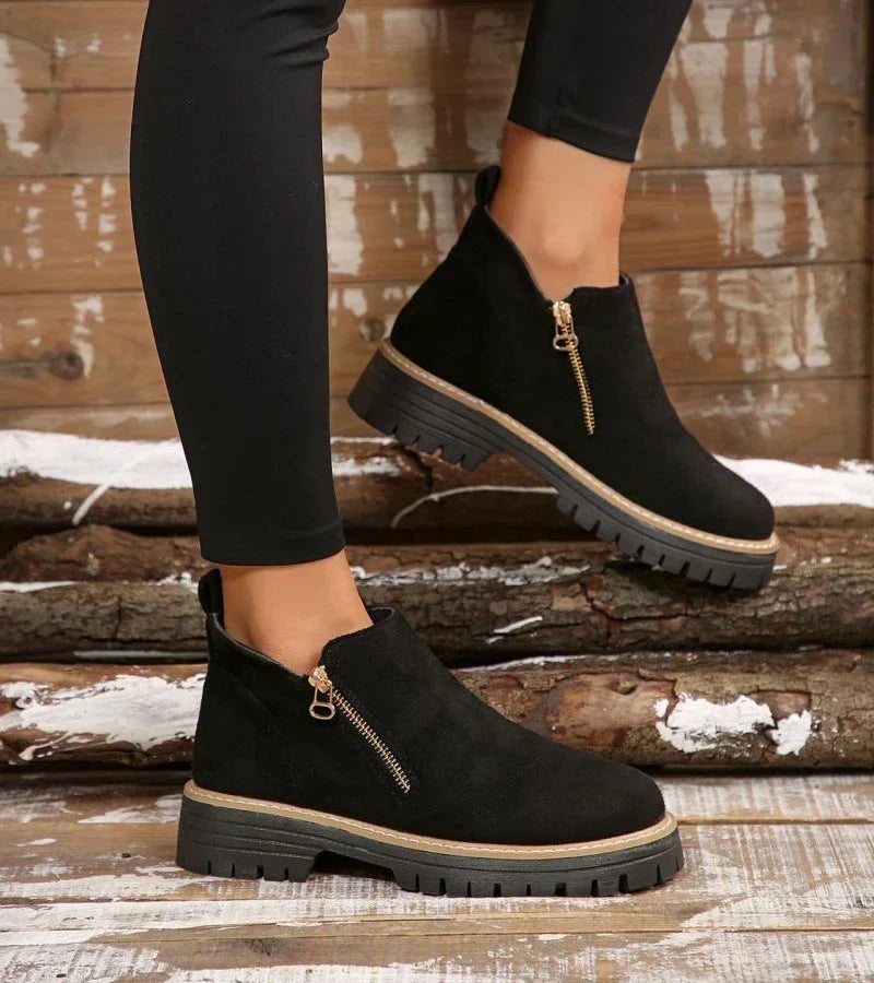 Rosina | Leopard Ankle Boots