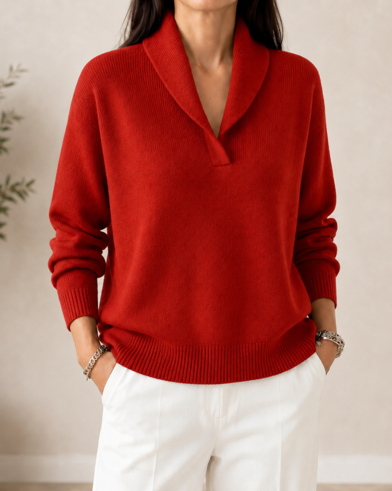 Marlene - Shawl Collar Sweater