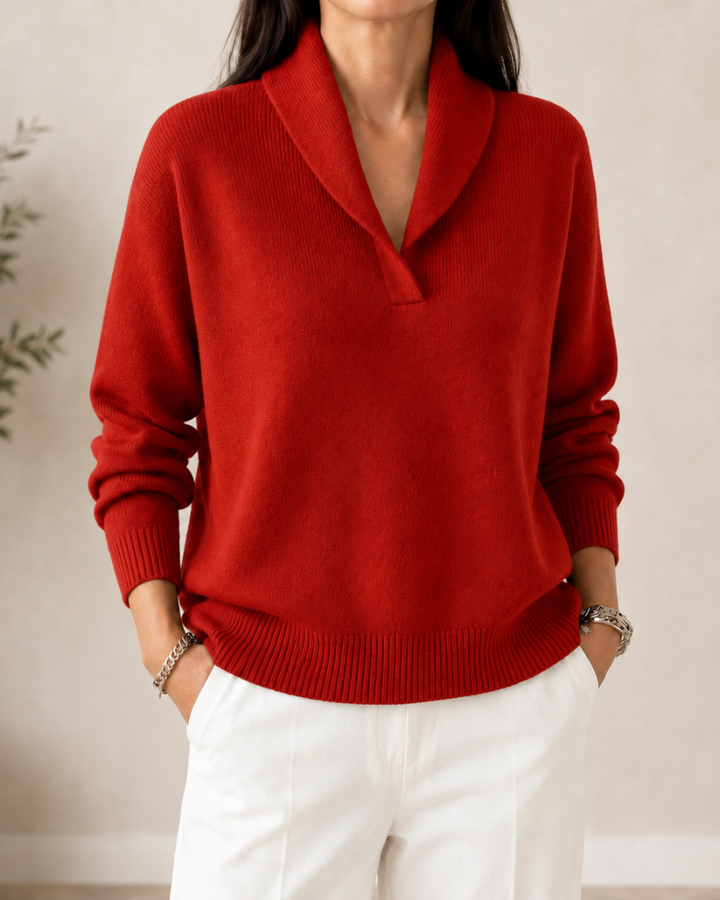 Marlene - Shawl Collar Sweater
