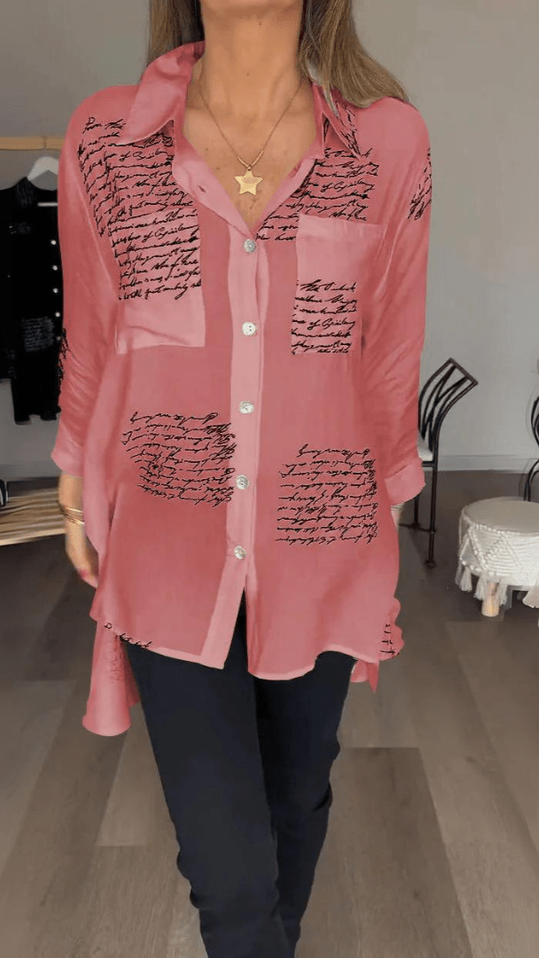Jonah – Statement Shirt with Swallowtail Hem