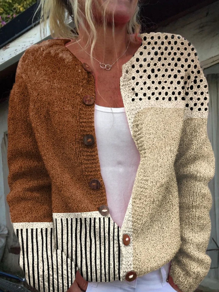 Anouk™ | Vintage Knit Cardigan Sweater