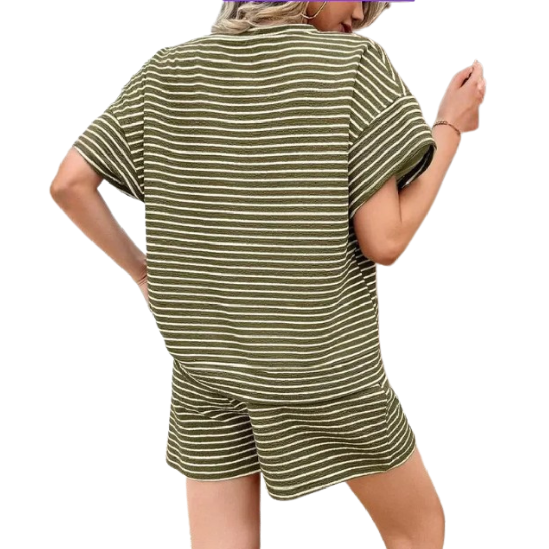 Tootsie | Striped Casual Lounge Set
