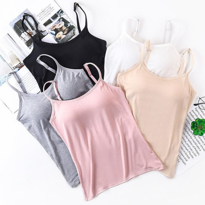 Padded Tank Top – Built-In Bra Tank Top