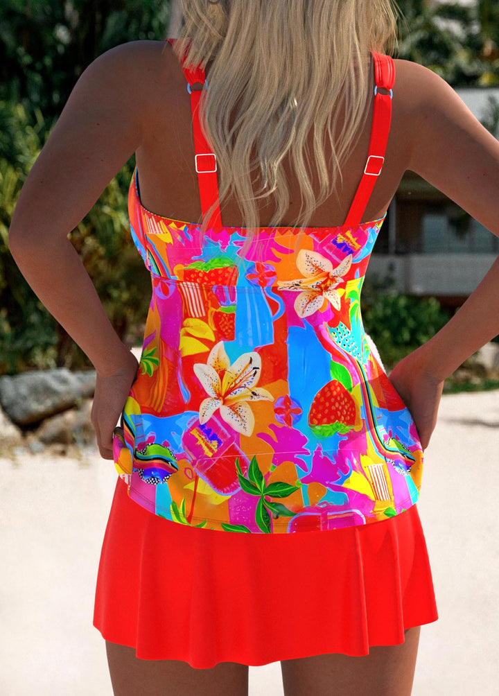 Eleanor | Flattering Floral Swim Dress