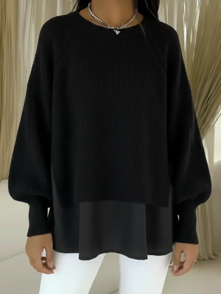 Clara | Two-Piece Effect Sweater