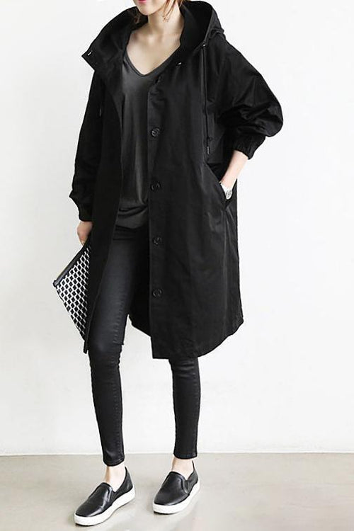 Marion | Hooded Trench Coat