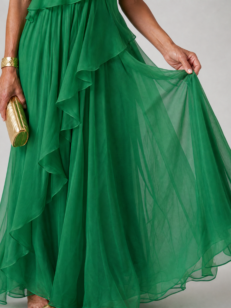 Tracey | Elegant Flowy Maxi Dress