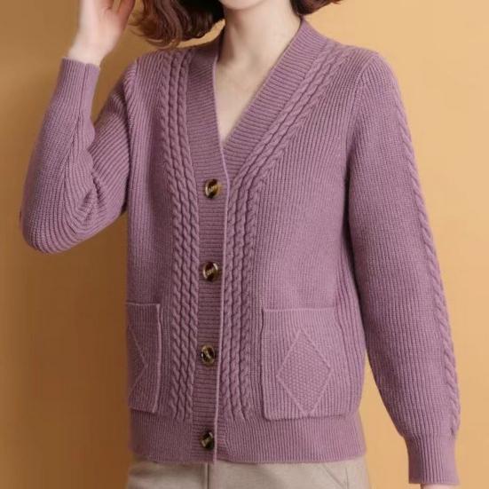Dolly – V-Neck Cardigan Sweater