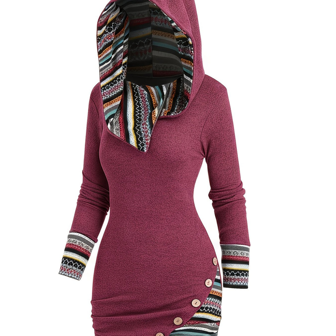 Marsha | Hooded Knit Dress