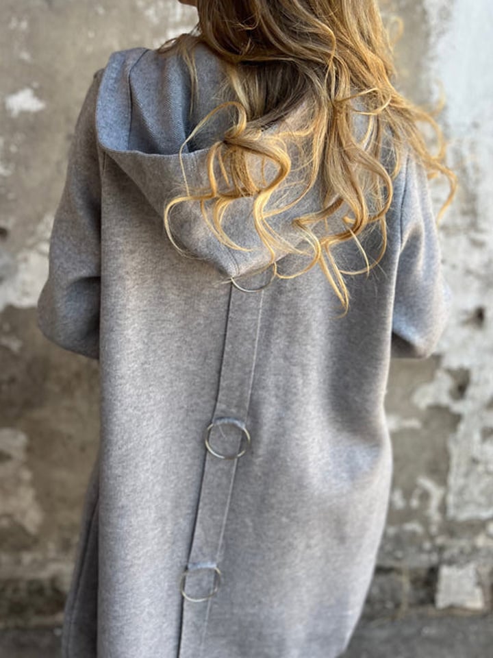 Mich – Buttoned Hooded Jacket