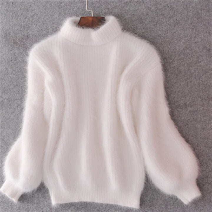 Lucia – Relaxed Ribbed Wrap Sweater
