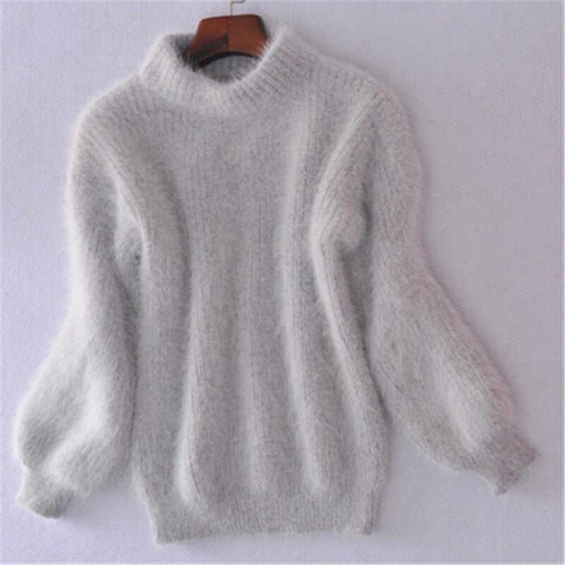 Lucia – Relaxed Ribbed Wrap Sweater
