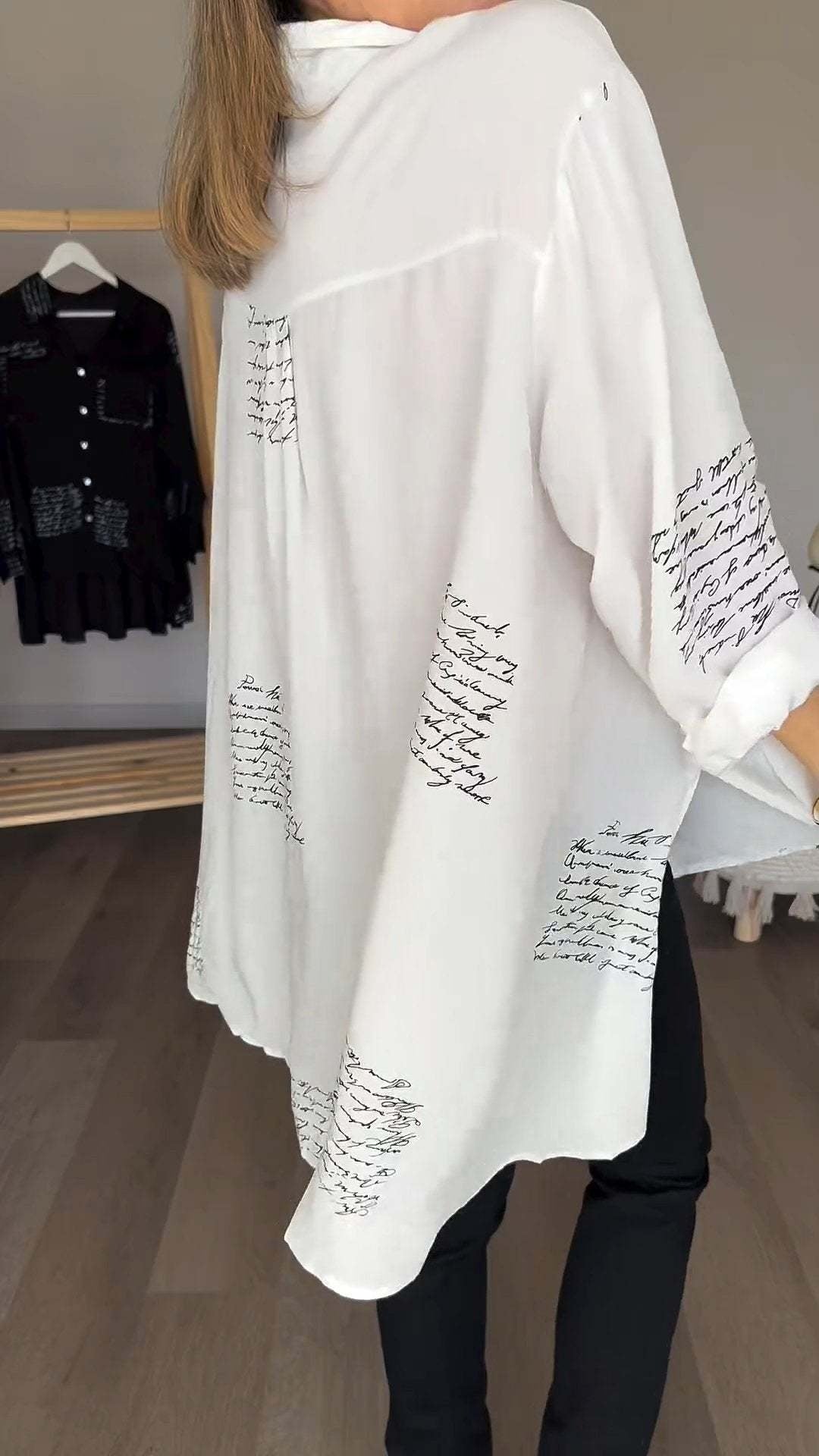 Jonah – Statement Shirt with Swallowtail Hem
