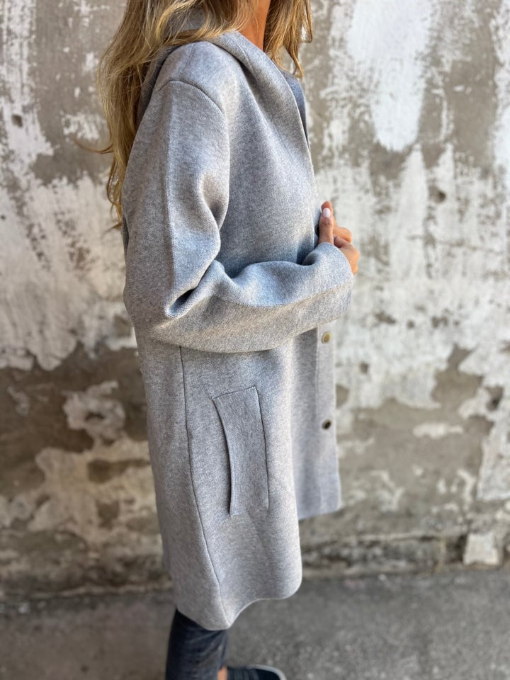 Mich – Buttoned Hooded Jacket