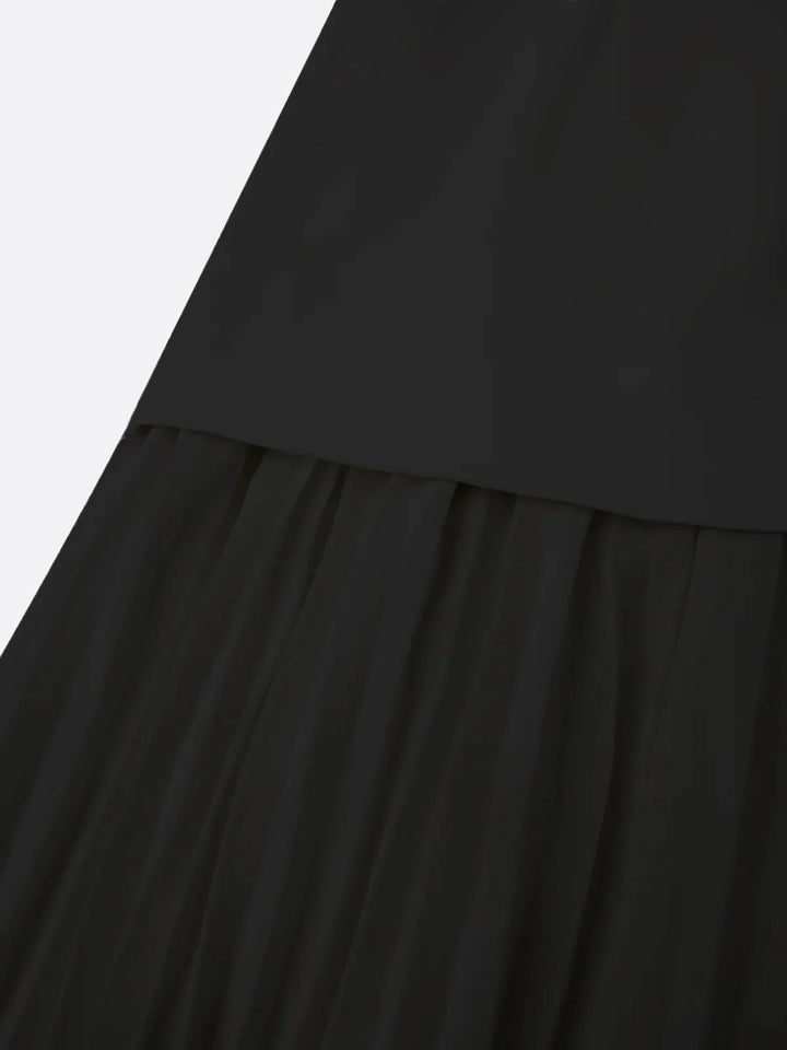 Micaela | Sleeveless Pleated Maxi