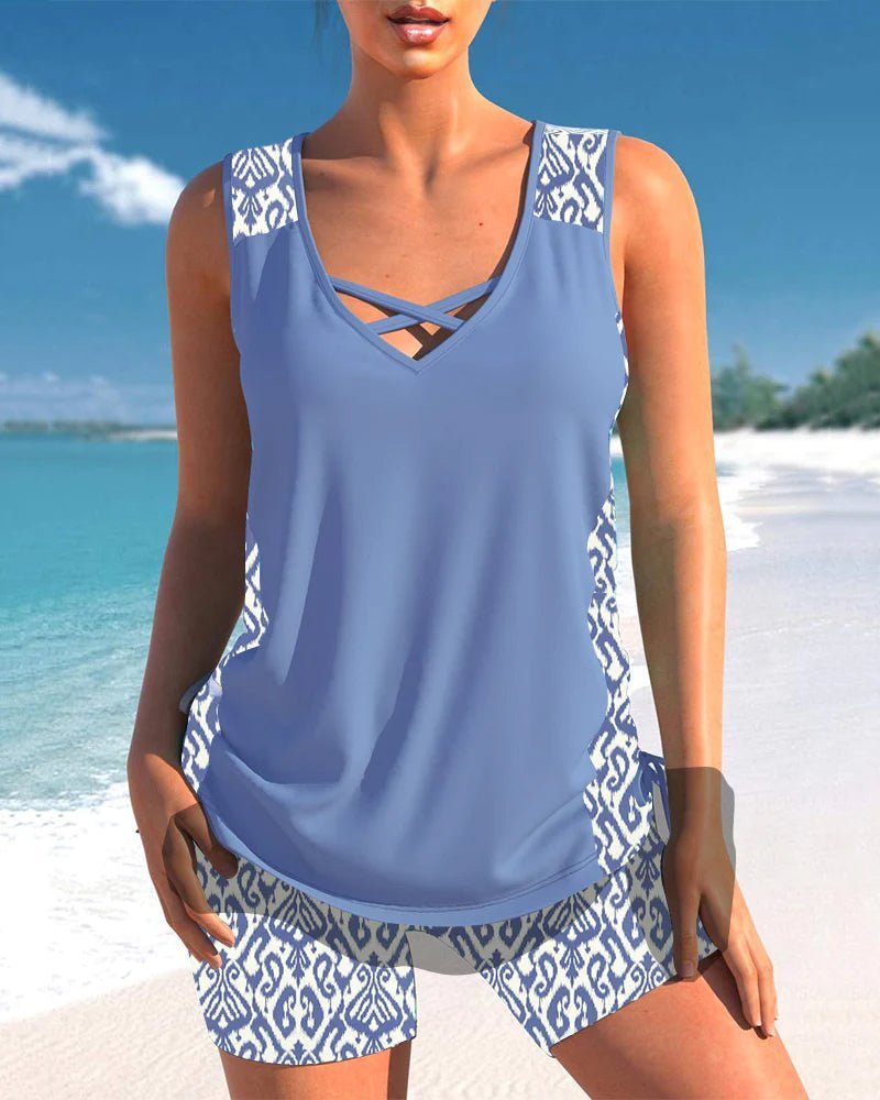Azari – Swim Tankini with Tummy Coverage