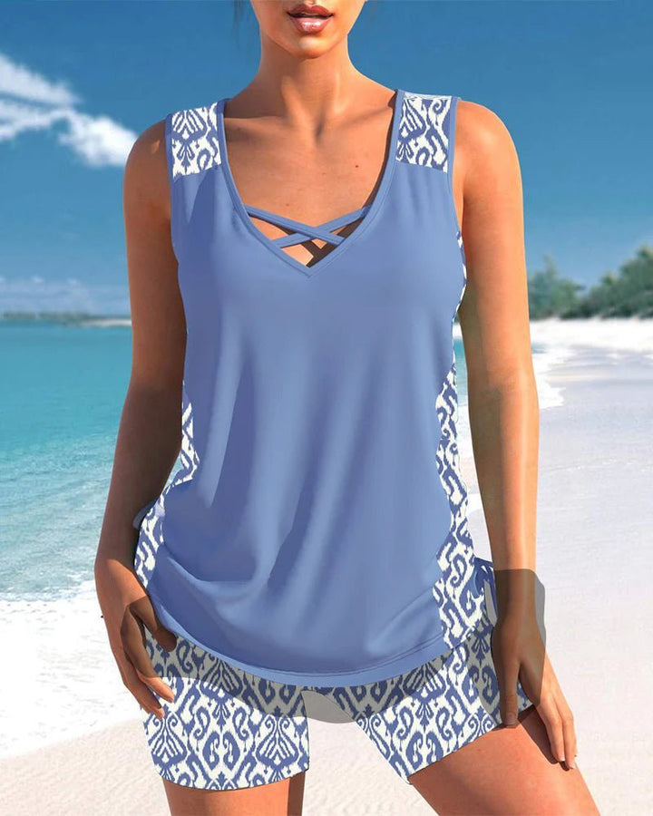Azari – Swim Tankini with Tummy Coverage