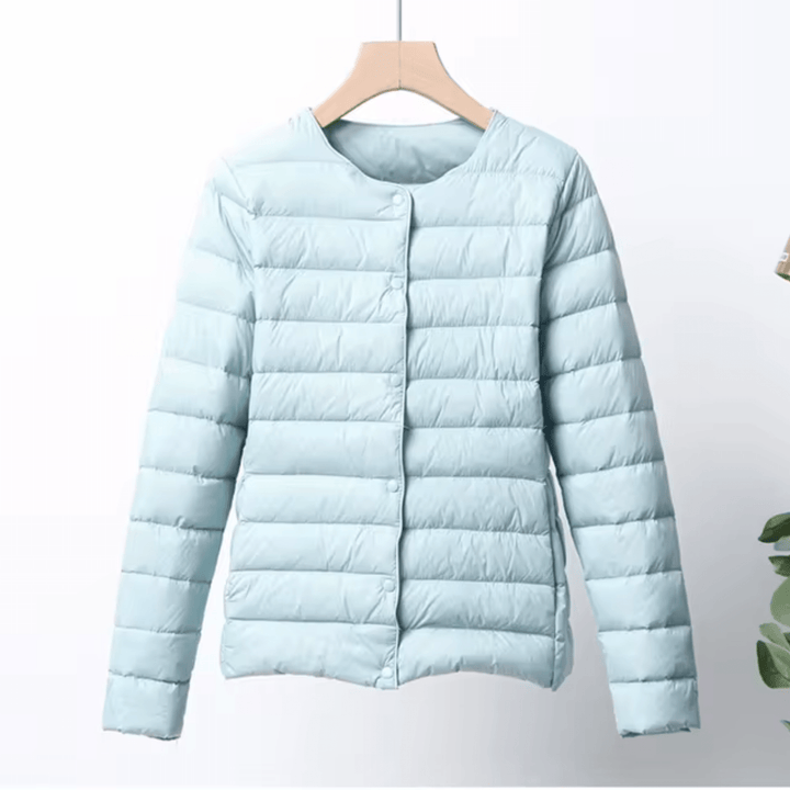Mercedes – Lightweight Cropped Down Jacket