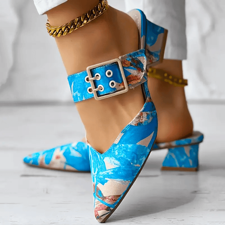 Bello – Rainbow Heels with Adjustable Straps