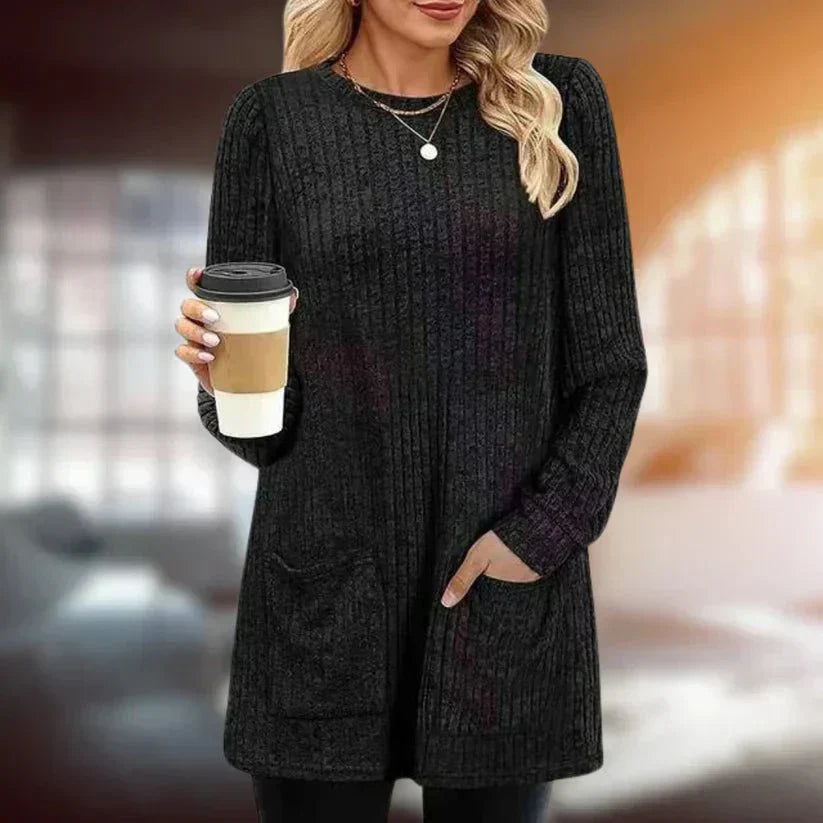 Sue – Longline Relaxed-Fit Sweater