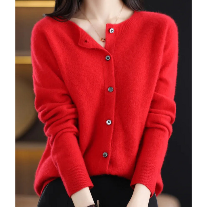Daphne | Elegant O-Neck Cardigan