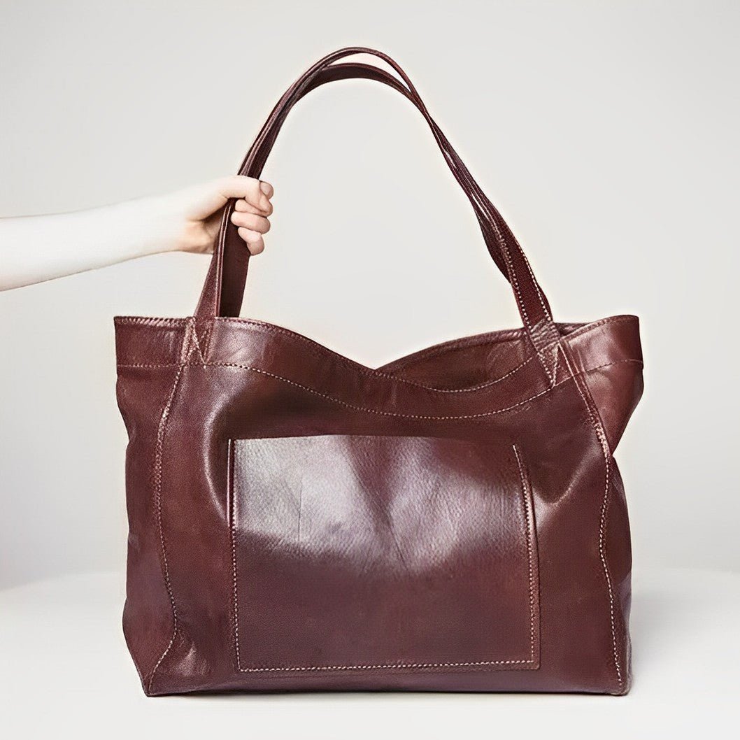 Sunset Luxe – Timeless Leather Shoulder Bag