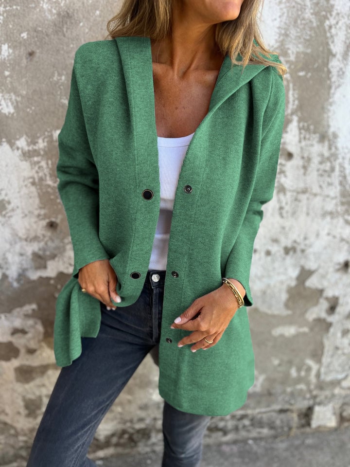 Mich – Buttoned Hooded Jacket