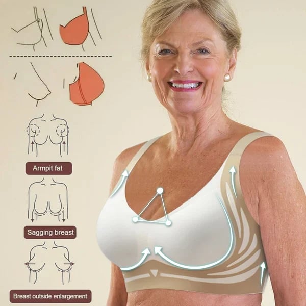 Abby – Wireless Lift Bra with Wide Lace Straps