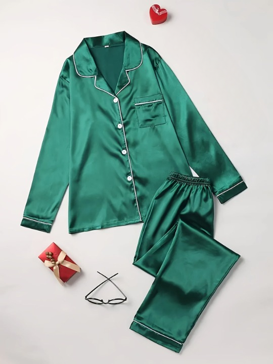 Vanessa | Luxurious Two-Piece Sleepwear Set - Casual Comfort
