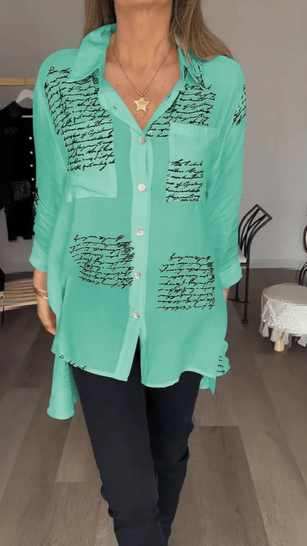 Jonah – Statement Shirt with Swallowtail Hem
