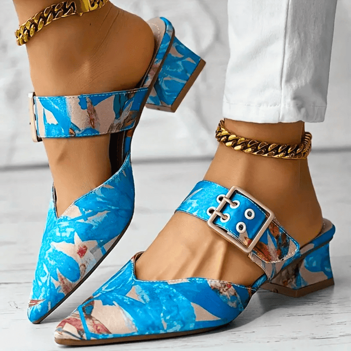 Bello – Rainbow Heels with Adjustable Straps
