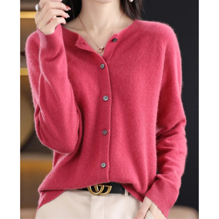 Daphne | Elegant O-Neck Cardigan
