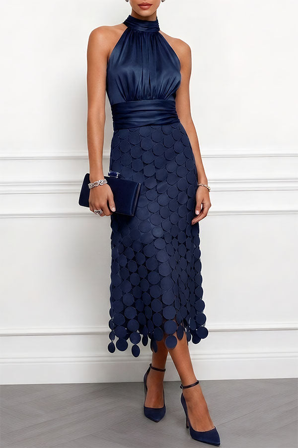 Celine™ Elegent Special Occasion Midi Dress