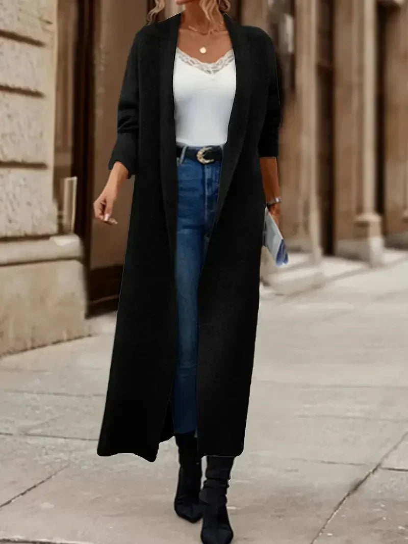 Sab – Open-Front Longline Cardigan