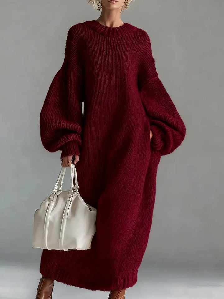 Zelia™ Elegant Casual Knitted Maxi Dress