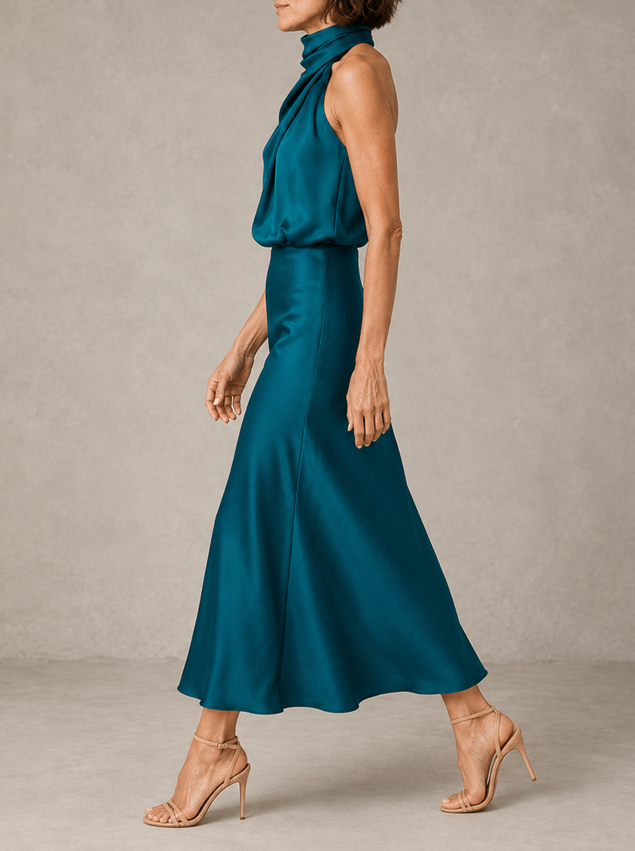 Harper | Halter Evening Dress