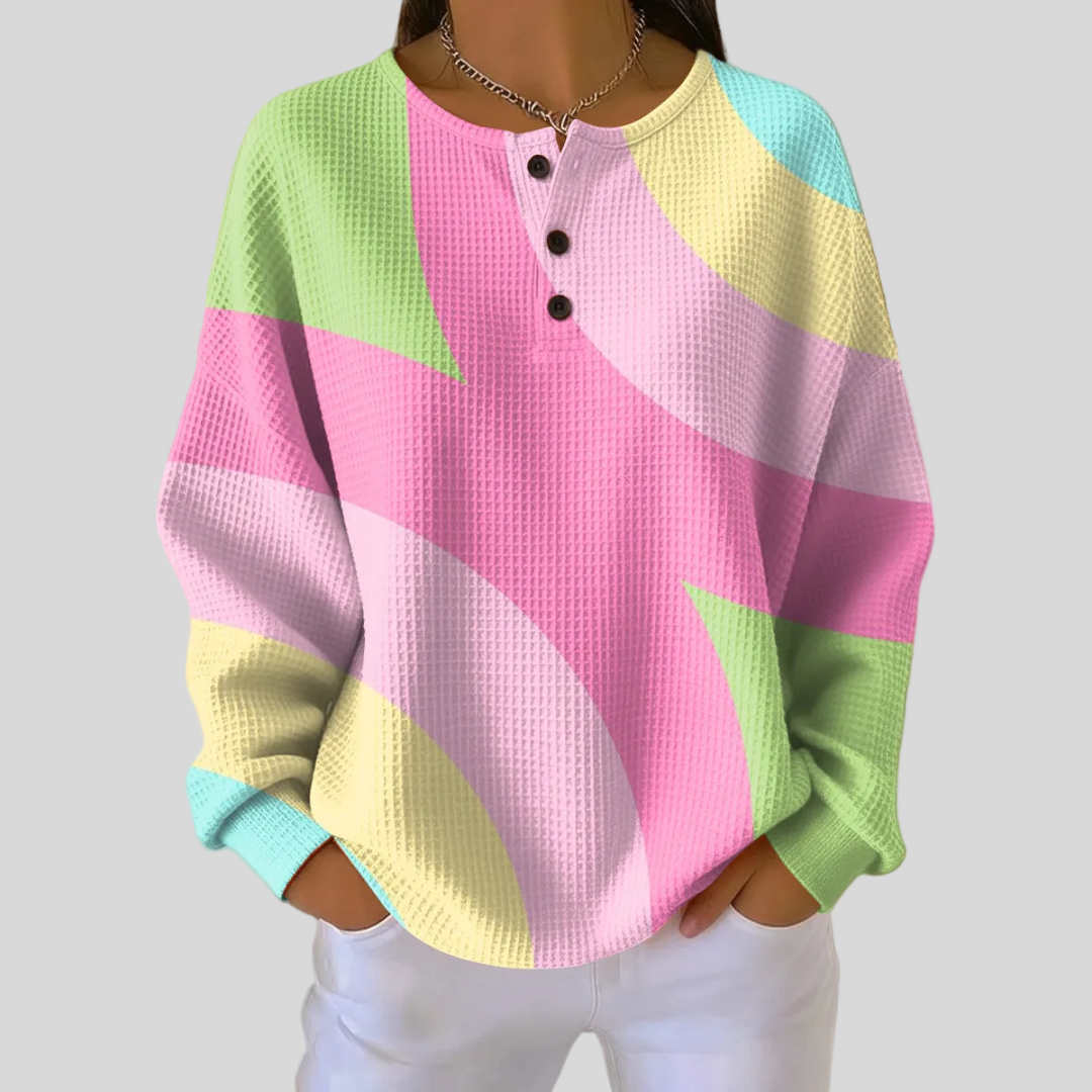 Lola | Abstract Pattern Sweatshirt