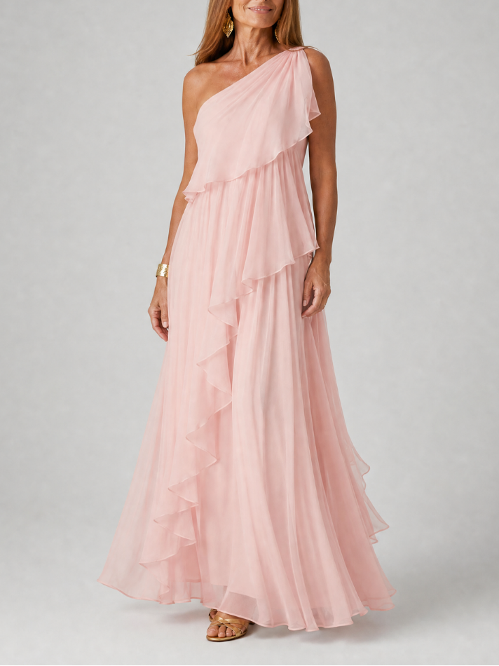 Tracey | Elegant Flowy Maxi Dress