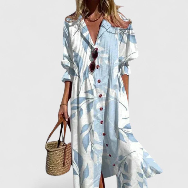 Paula | Boho Midi Dress