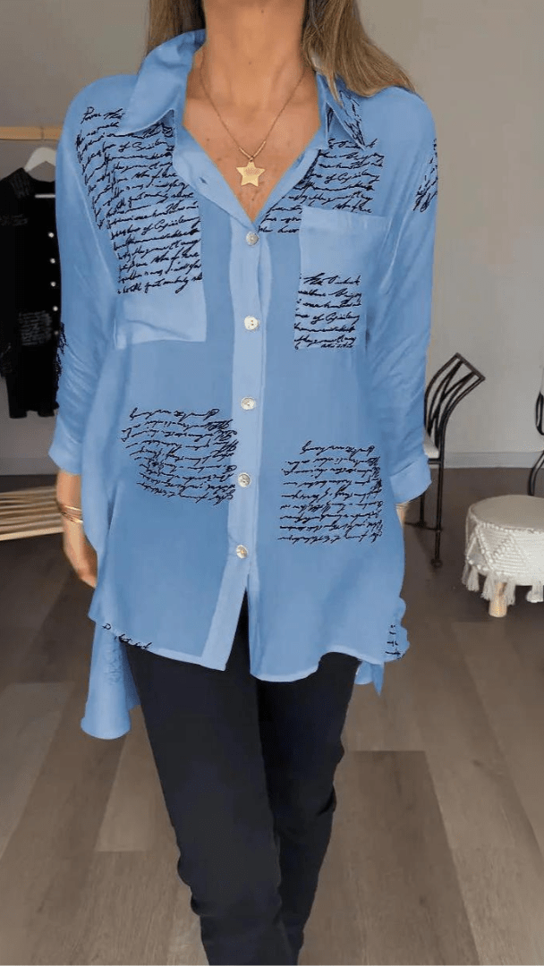 Jonah – Statement Shirt with Swallowtail Hem