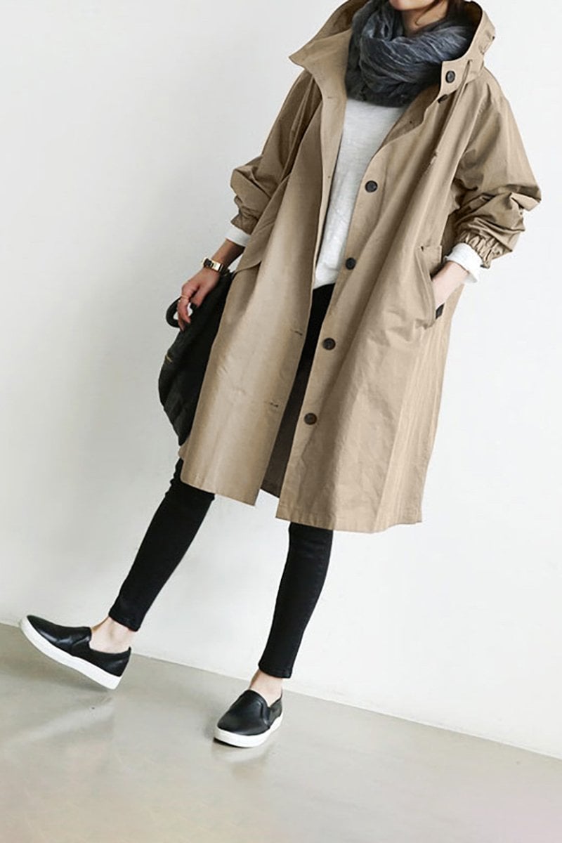 Marion | Hooded Trench Coat
