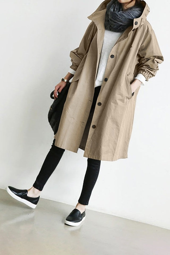 Marion | Hooded Trench Coat
