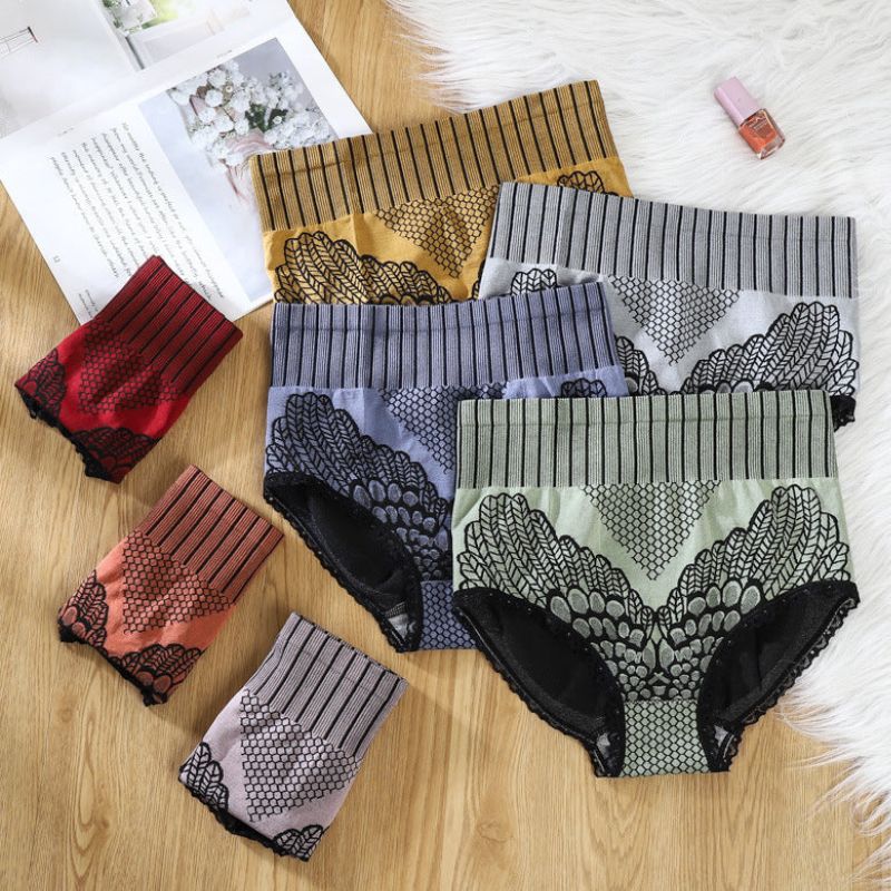 Teresa – High-Waist Shapewear Panty with Floral Lace