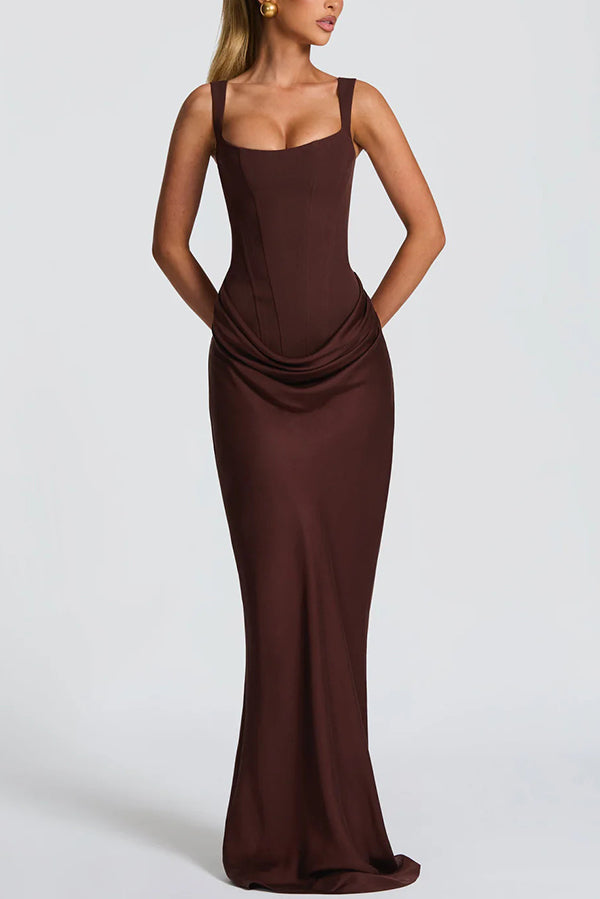 Eleanor | Maxi Dress with Square Neck