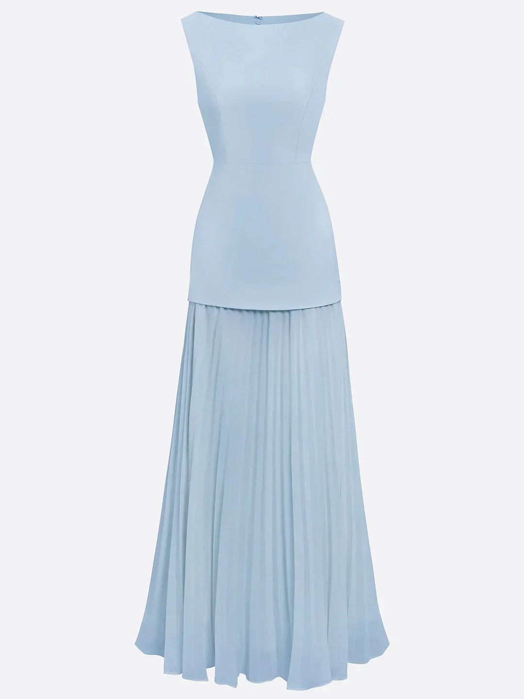 Micaela | Sleeveless Pleated Maxi
